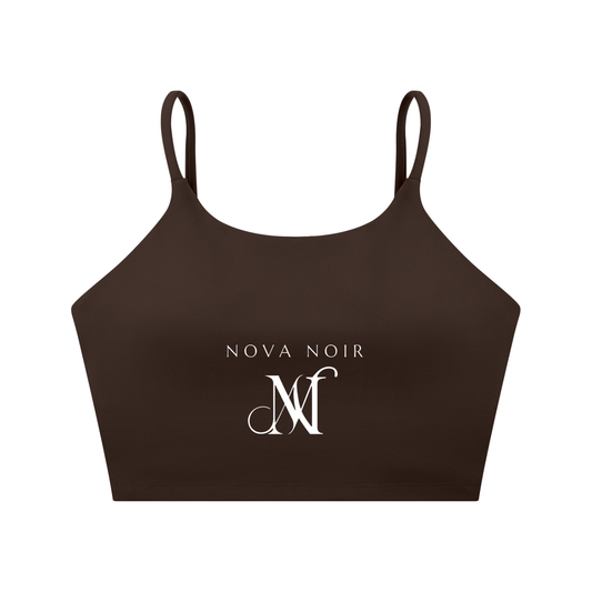 Spaghetti Strap Yoga Sports Bra